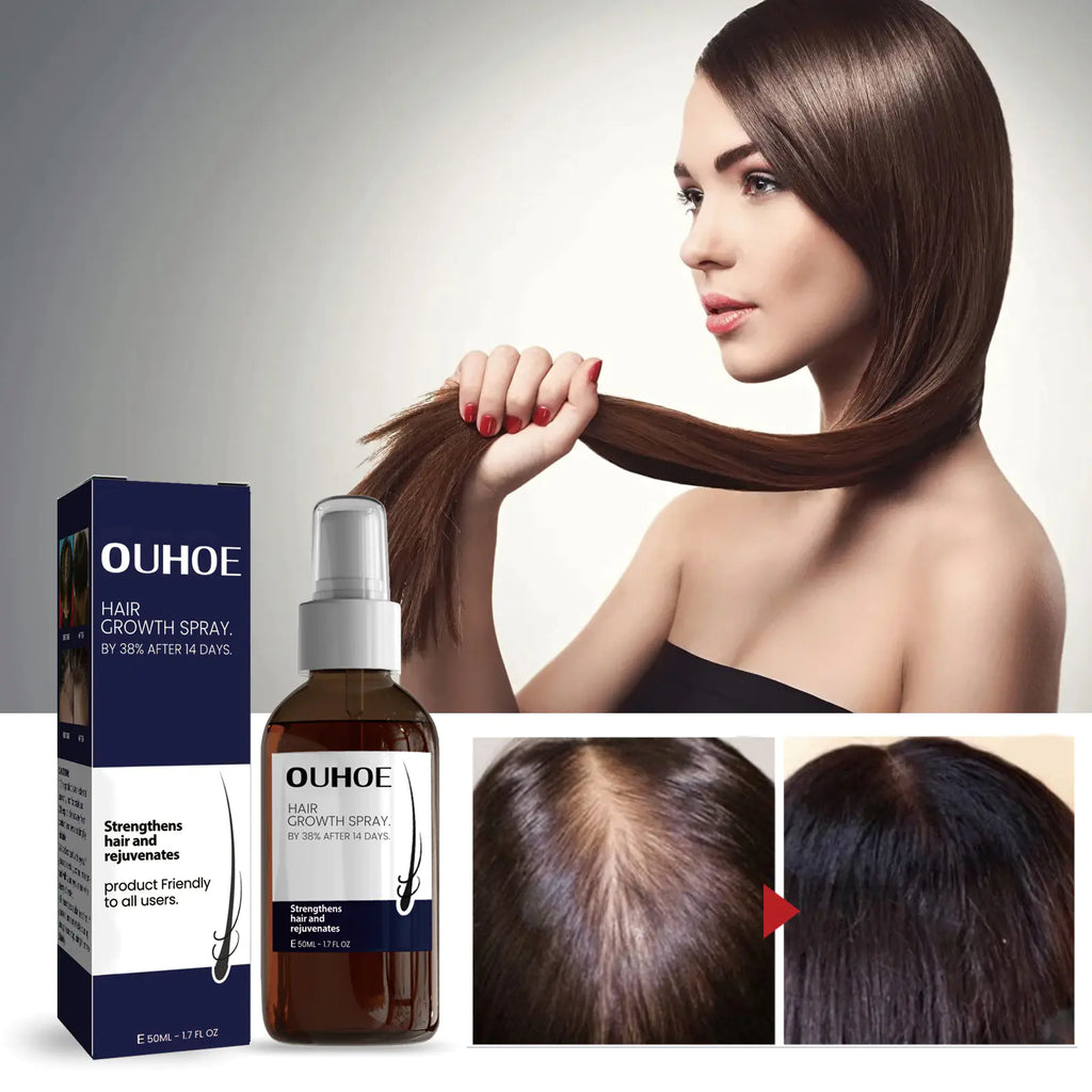 "SERENITY" OUHOE Strong Hold Hair Spray for Damaged Hair Repair