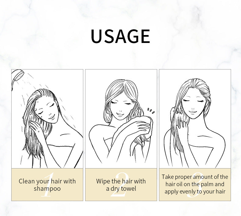 "SERENITY" LAIKOU Oil Hair Growth Serum for Smooth and Frizz-Free Hair